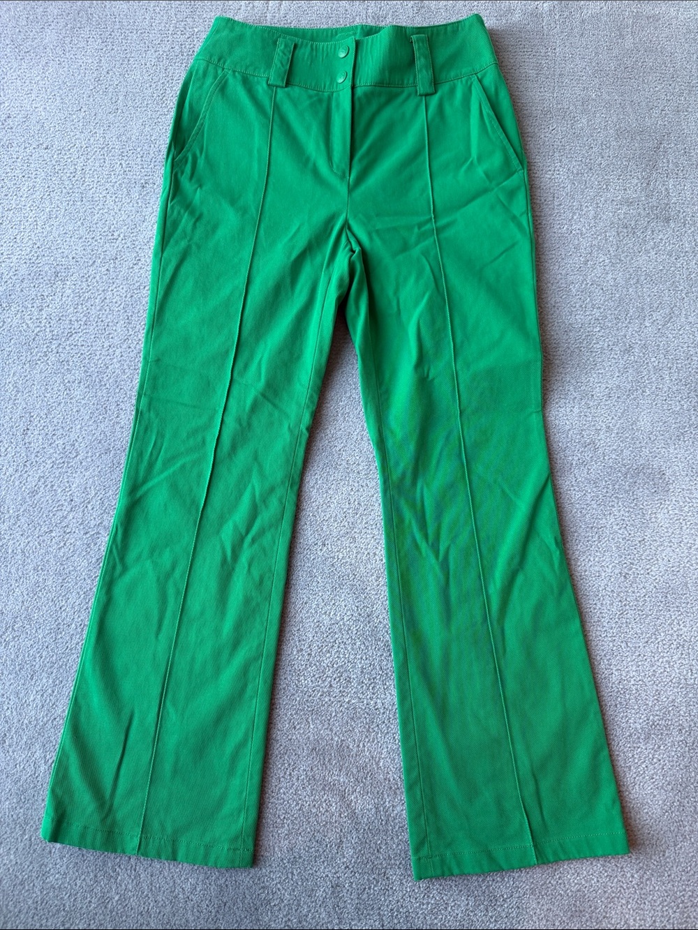G/FORE Bright Green Boot-Cut Golf Pants